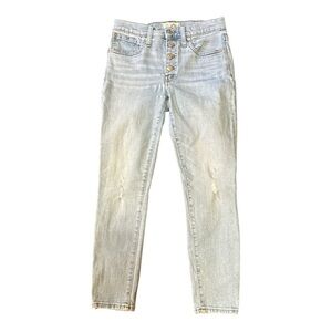 Madewell woman’s high rise skinny jeans size 27